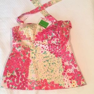 Lilly Pulitzer halter top. New with tags.